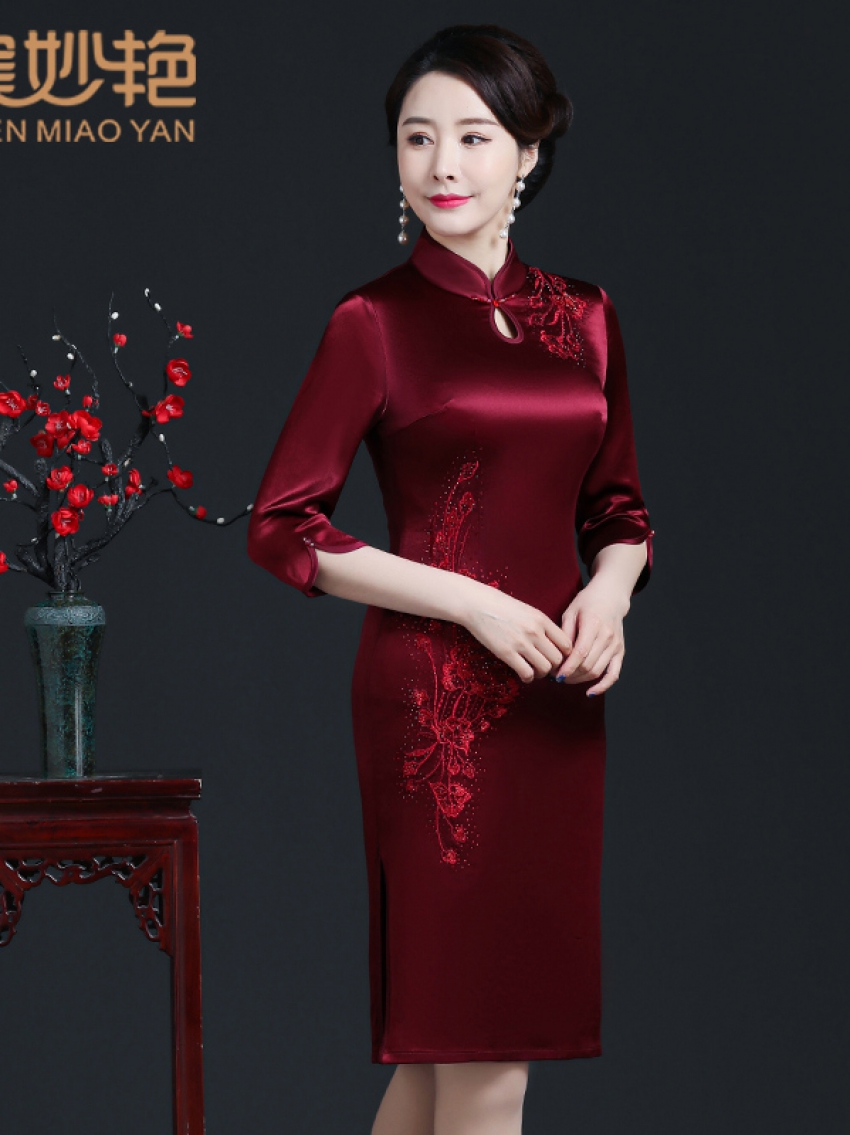 69260宴會婚禮旗袍裙