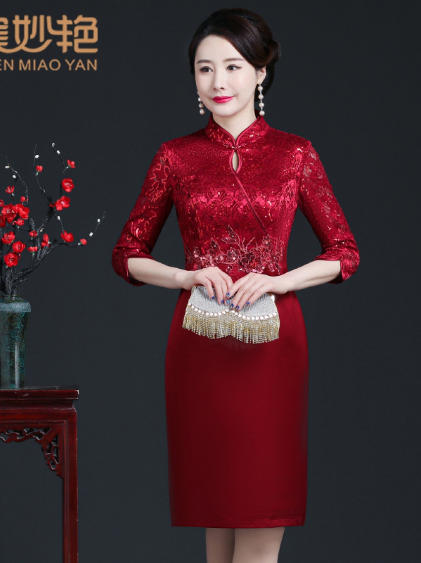 692670宴會時(shí)尚連衣裙